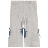 Denim Bows Flare Pant