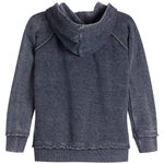 Burnout Solid Zip Hoodie - Denny's