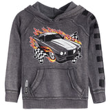 Race Car & Checker Sleeve Hoodie - Denny's