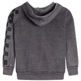 Race Car & Checker Sleeve Hoodie - Denny's