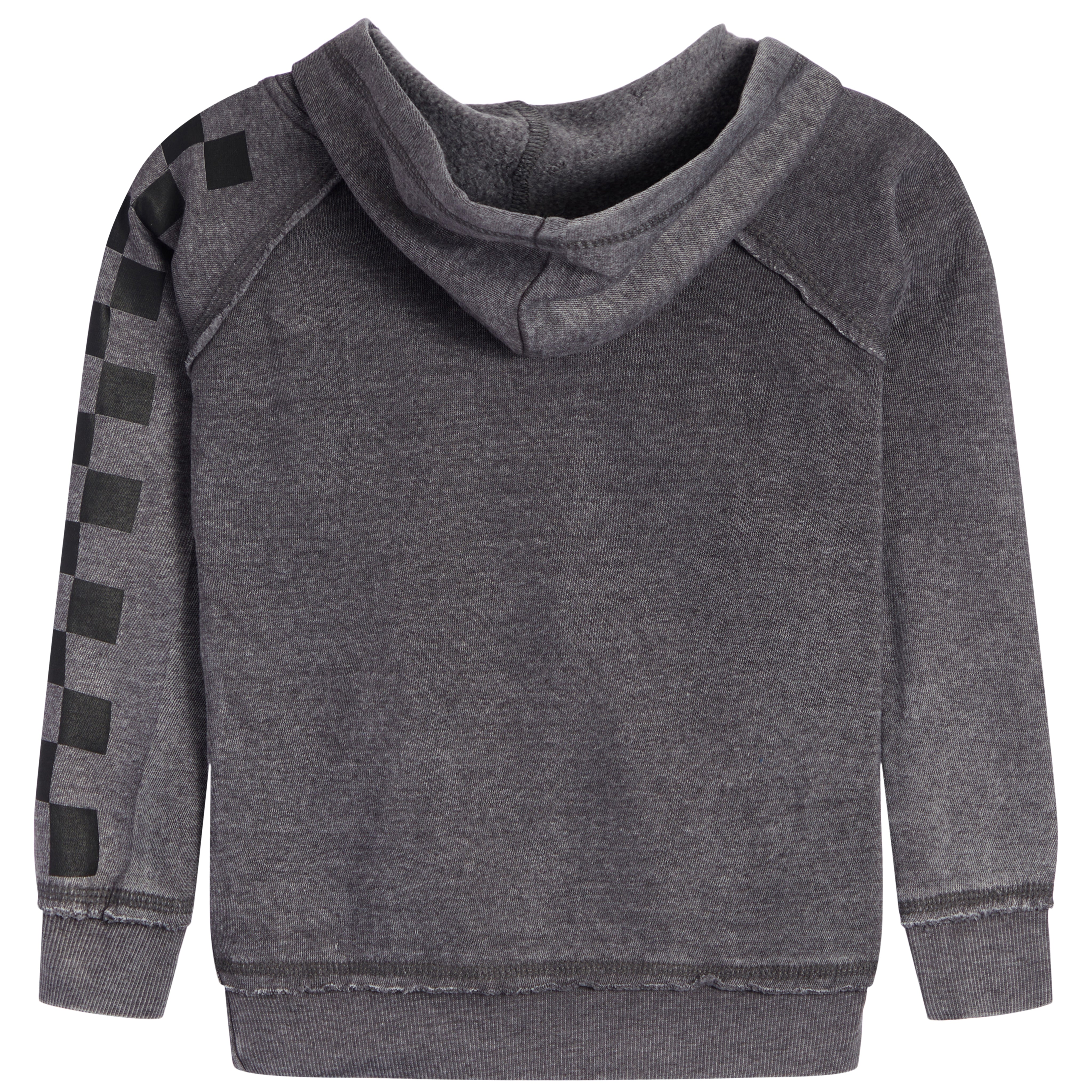 Race Car & Checker Sleeve Hoodie - Denny's