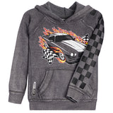 Race Car & Checker Sleeve Hoodie - Denny's
