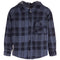 Plaid Button Down with Hood - Denny's
