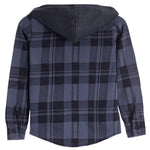 Plaid Button Down with Hood - Denny's