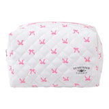 Large Coquette Ribbon Bow Cosmetic Case - Denny's