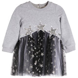 Stars Black Tulle Dress - Denny's