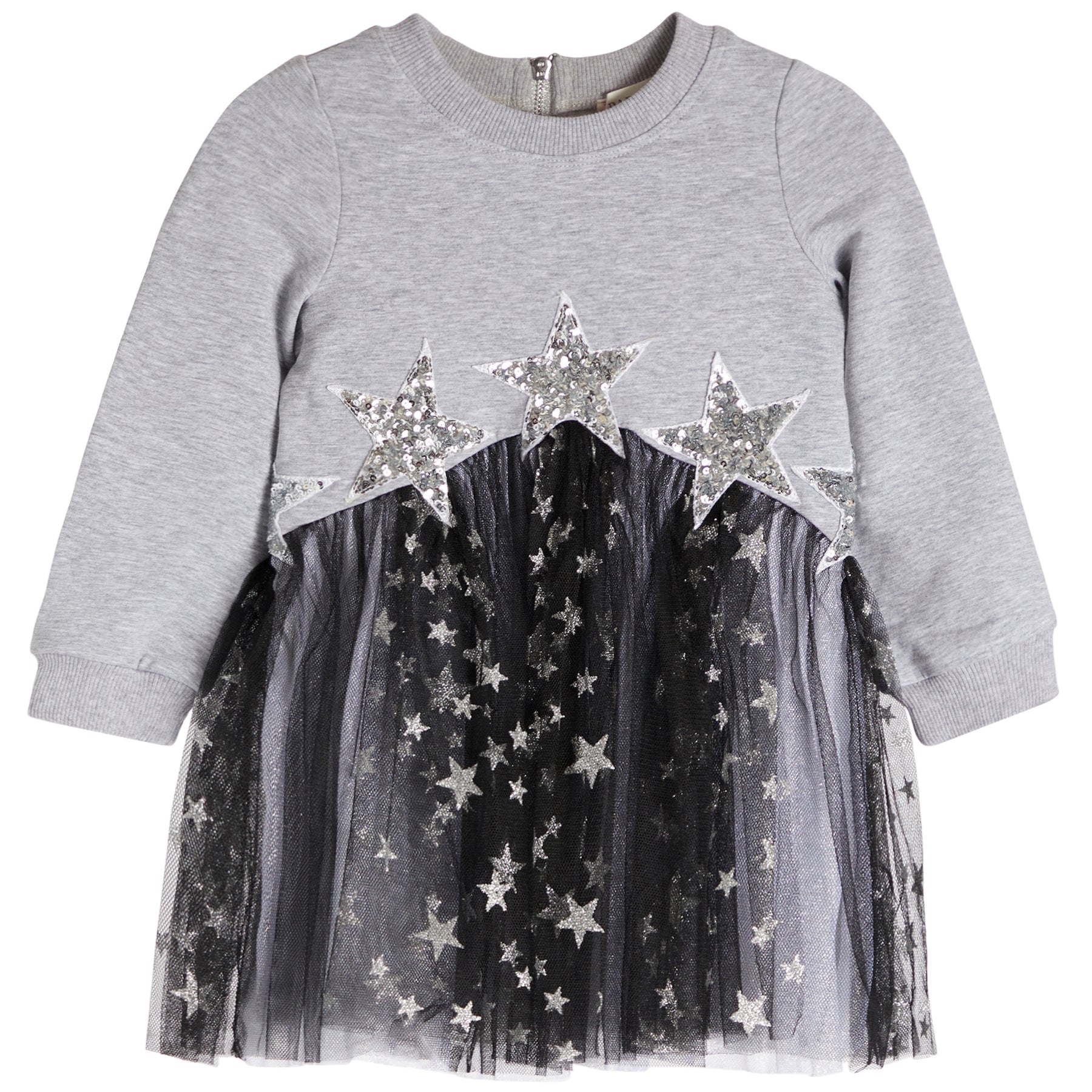 Stars Black Tulle Dress - Denny's