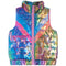 Printed Puff Vest - Denny's