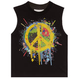 Drippy Peace Muscle Tee