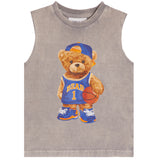 Basketball Bear Muscle Tee