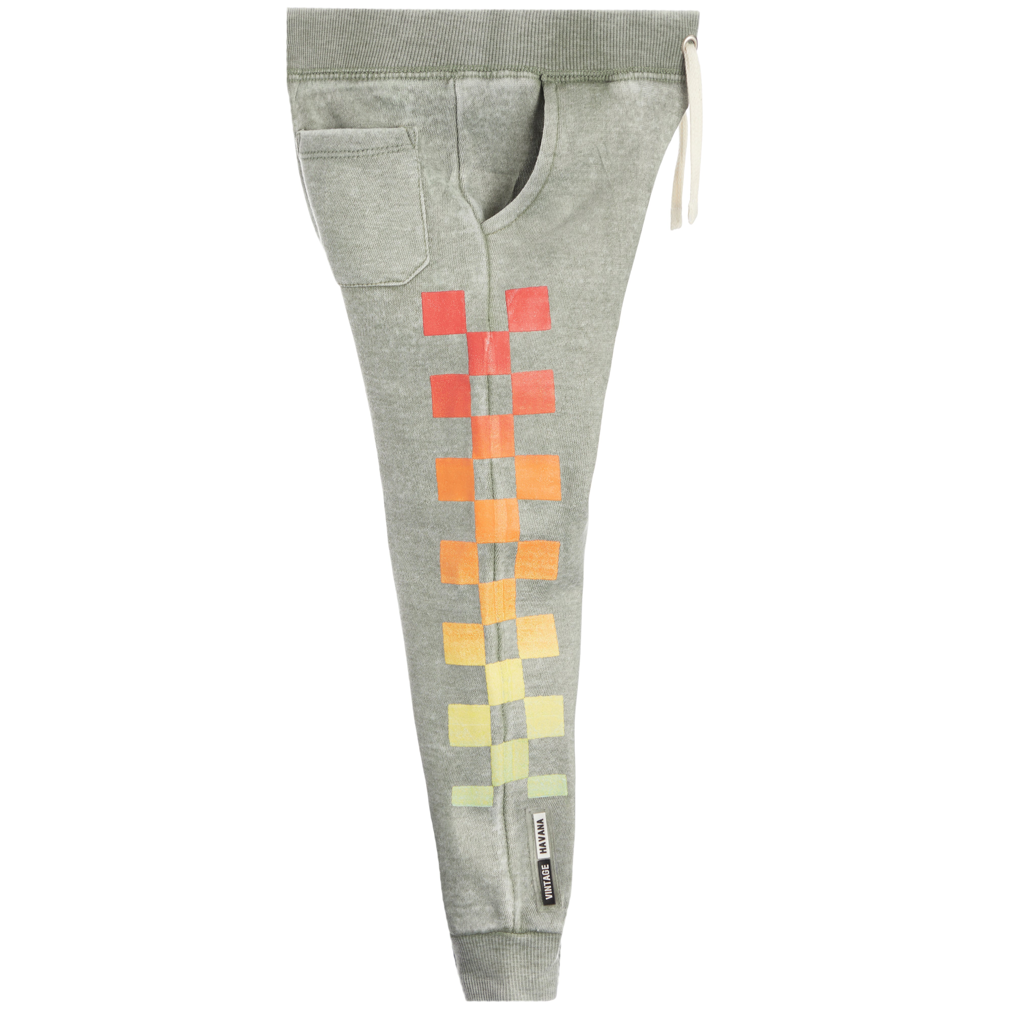 Rainbow Checker Jogger - Denny's