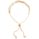 Double Round Link Pulley Bracelet - Denny's