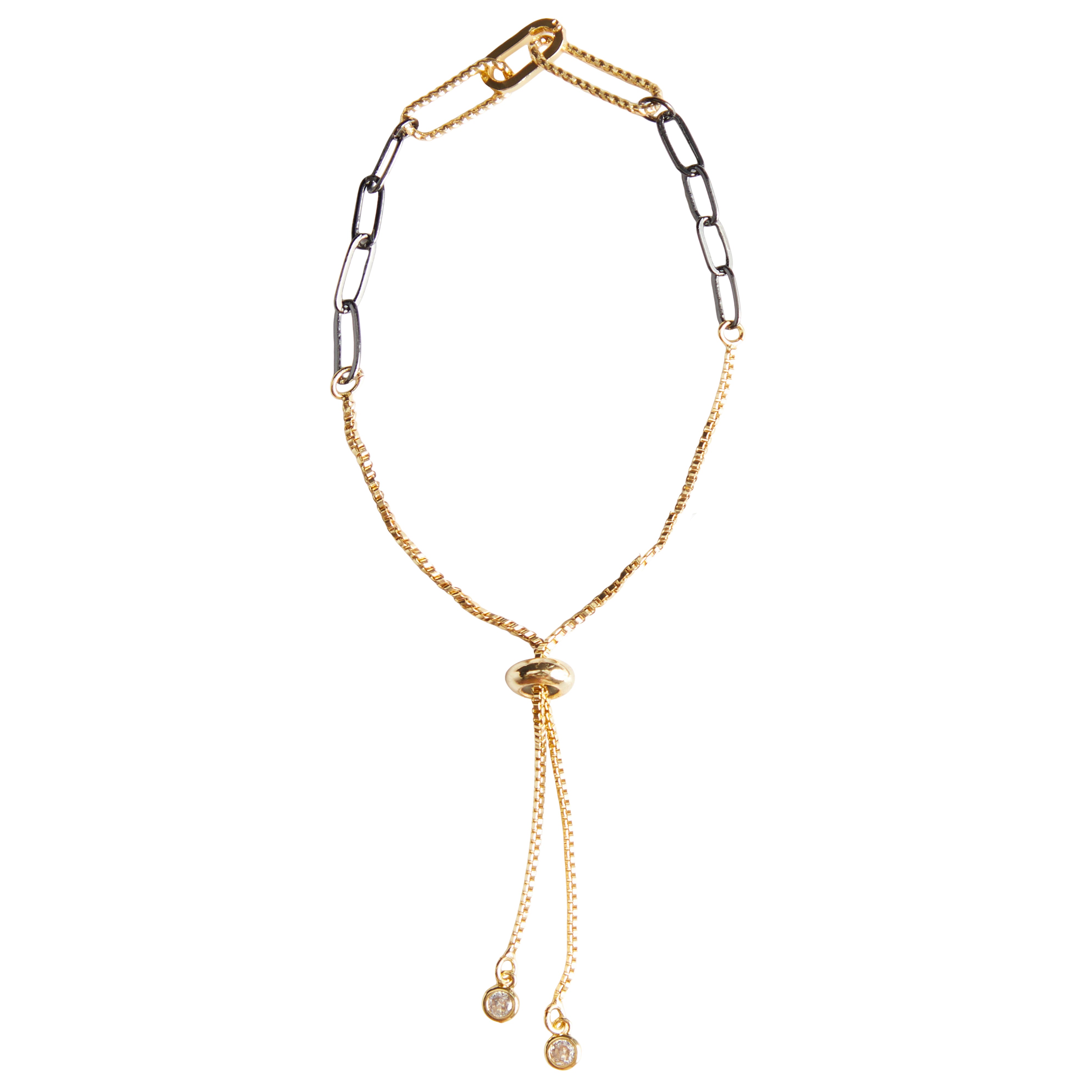 Paperclip Pull Tie Bracelet - Denny's