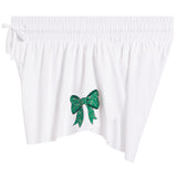 Green Bandana Bow Flyaway Short