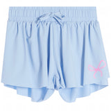 Flyaway Short With Pink Bow