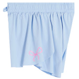 Flyaway Short With Pink Bow