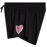 Leopard Heart Flyaway Short - Denny's