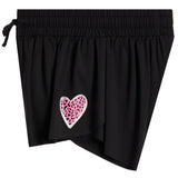 Leopard Heart Flyaway Short - Denny's