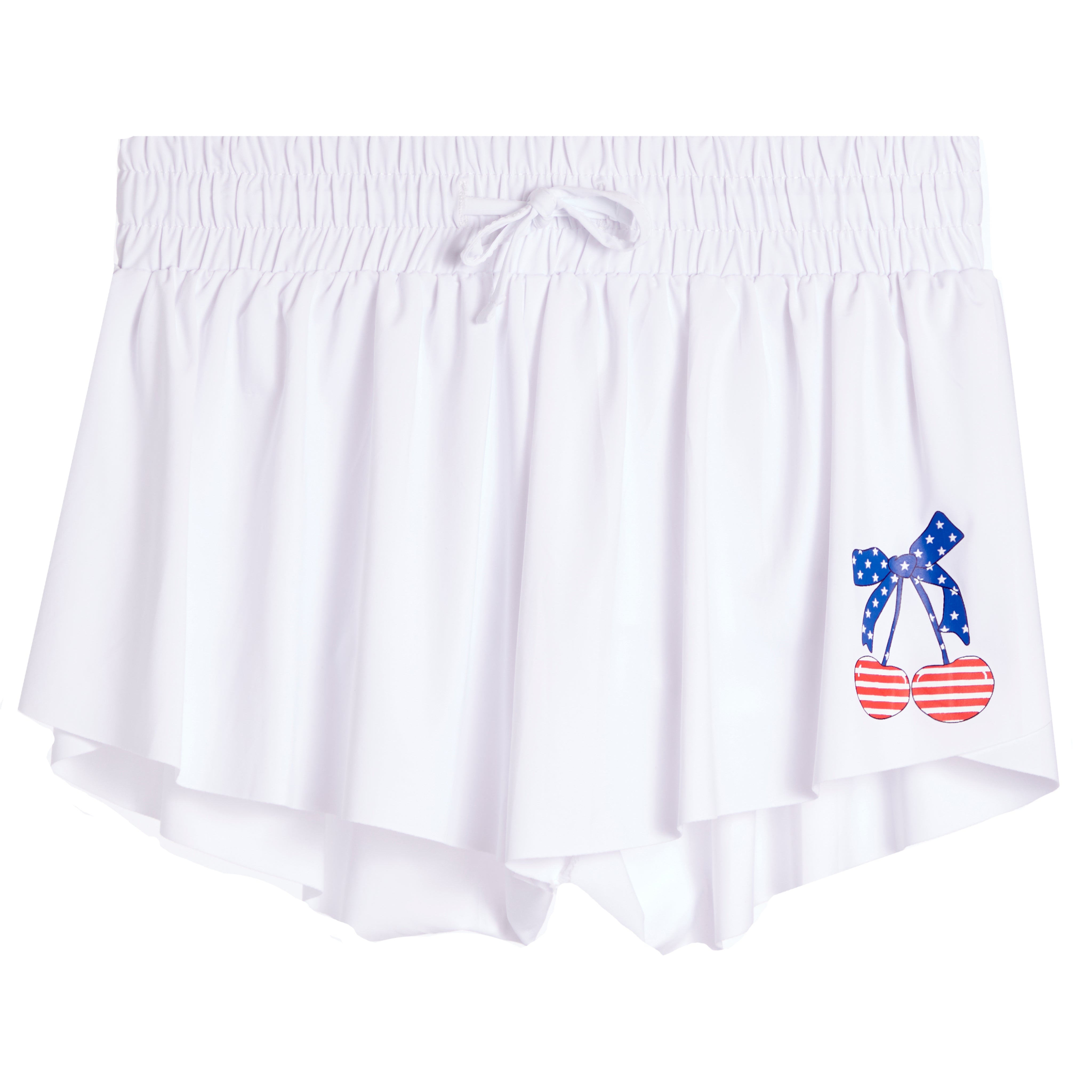 USA Cherry Flyaway Short - Denny's
