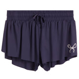 White Bow Flyaway Short