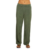 Katie Loop Terry Wide Leg Pant - Denny's