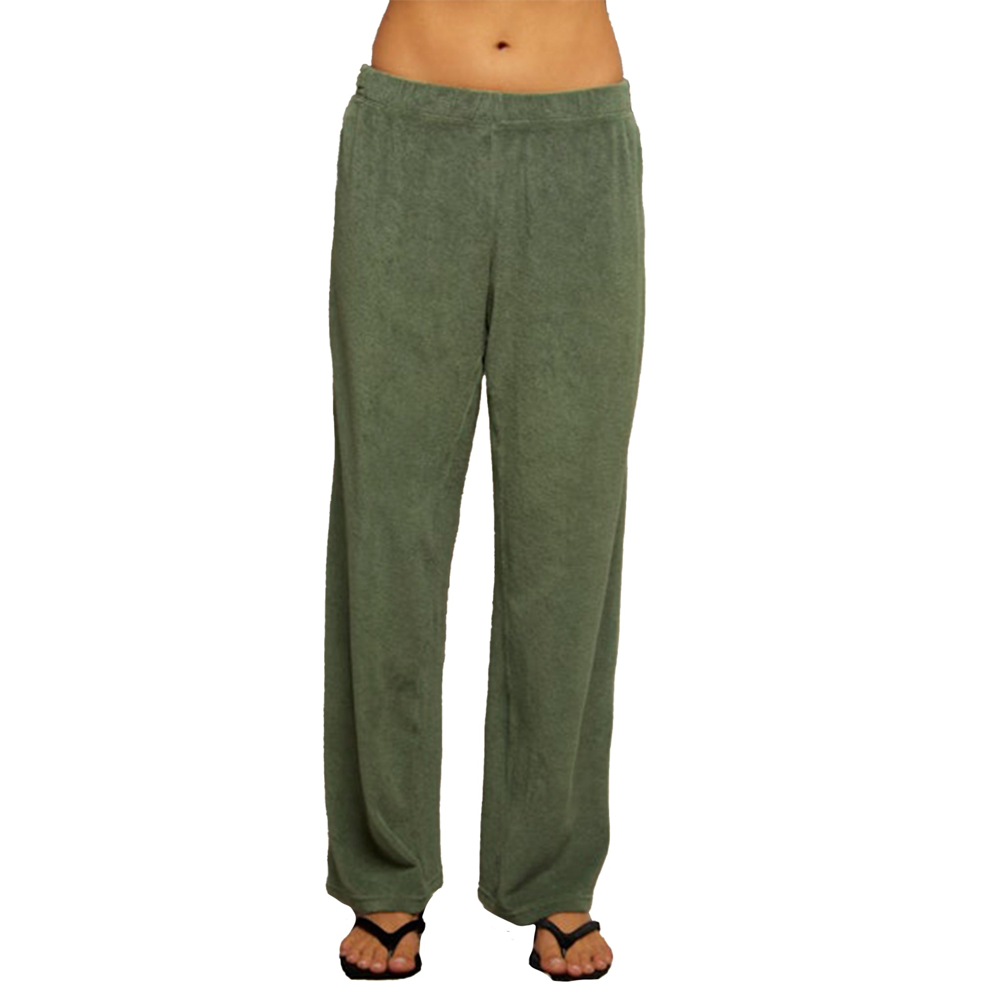 Katie Loop Terry Wide Leg Pant - Denny's