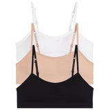 Ava 3pk Seamless Removable Pads Bralette - Denny's