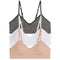 Adeline 3pk Seamless Removable Pads Bralette - Denny's