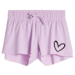 Open Black Heart Flyaway Short - Denny's