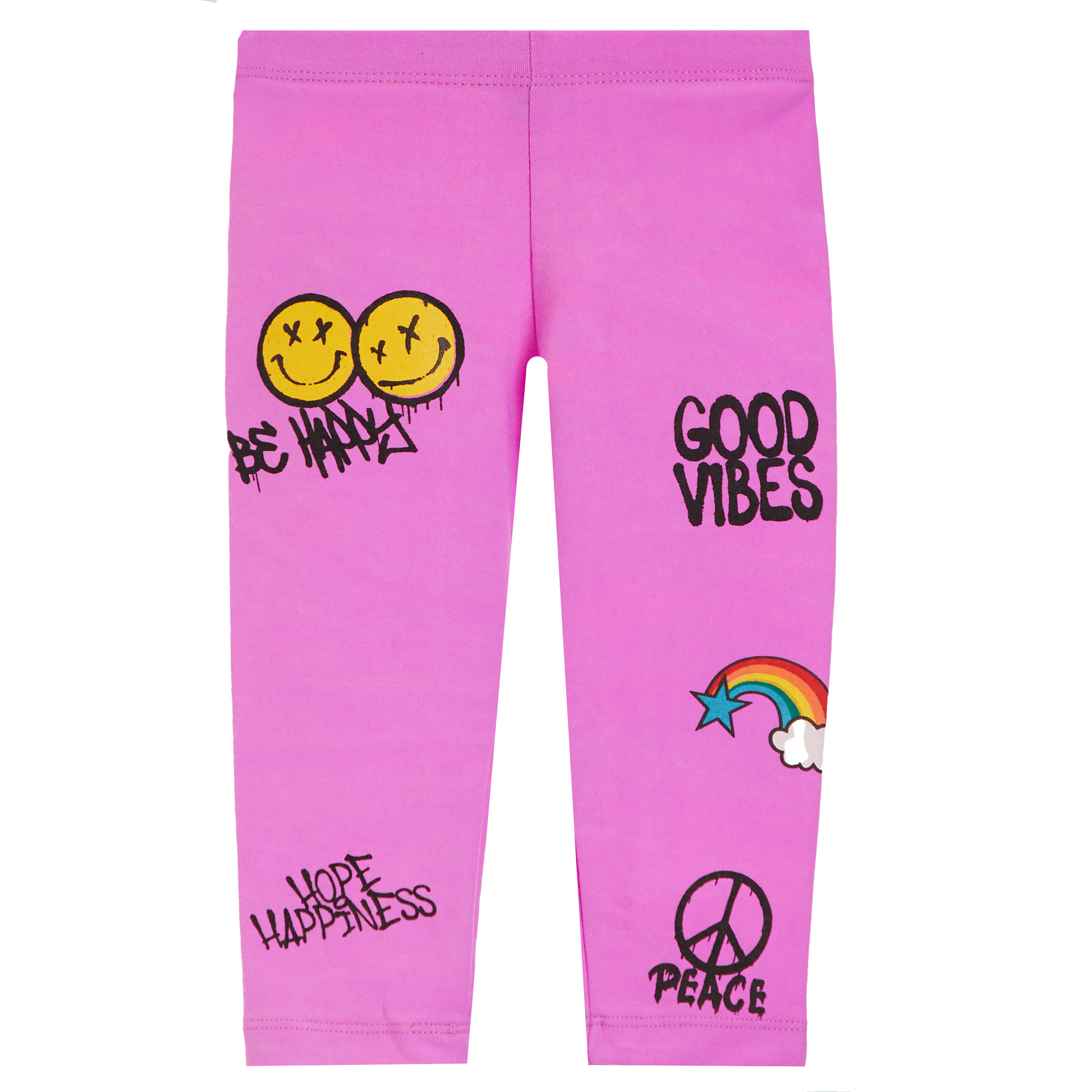 2pc Be Happy Tee & Legging Set - Denny's