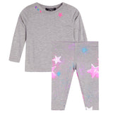 2pc Airbrush Star Legging Set - Denny's