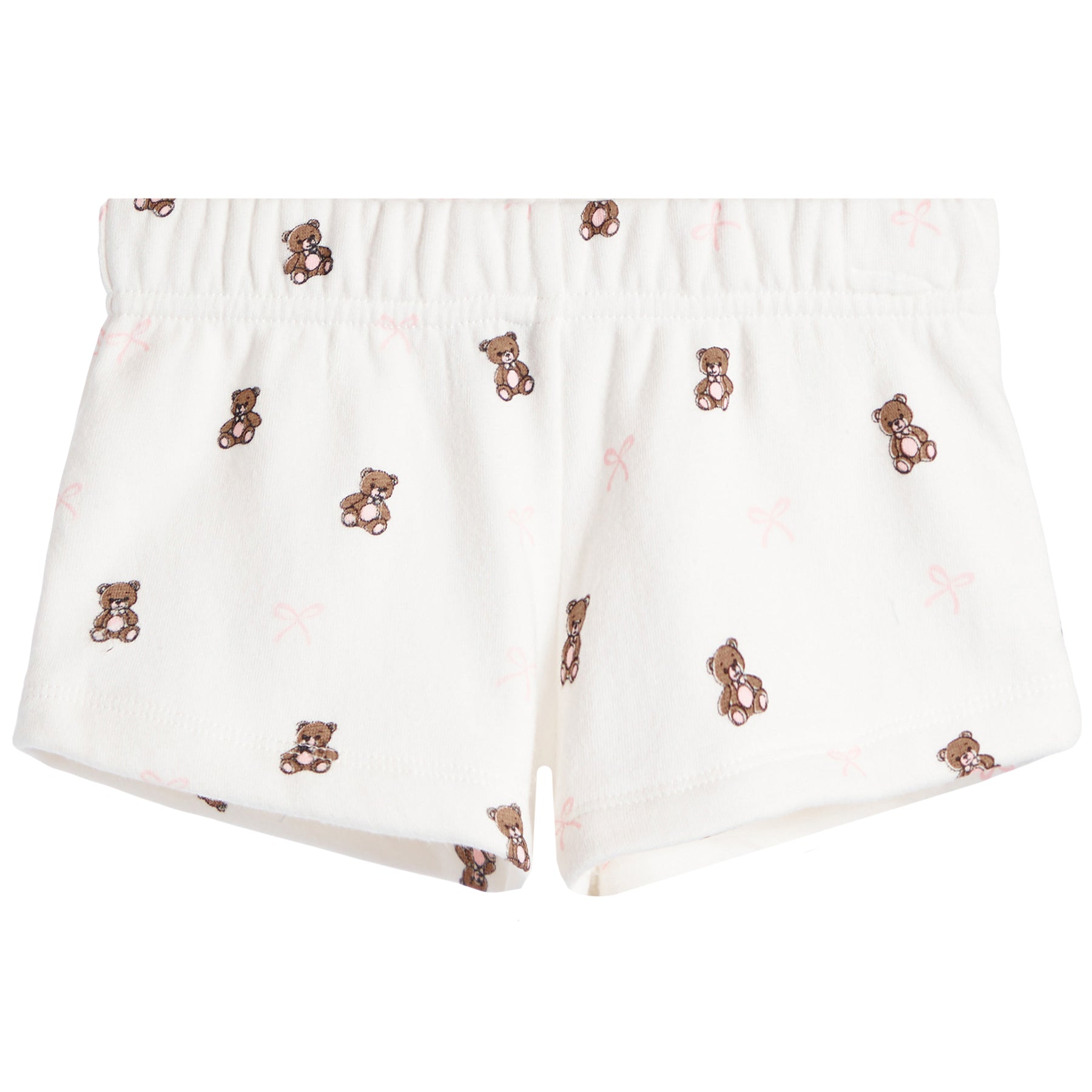 2pc Bear & Bows Short Set - Denny's
