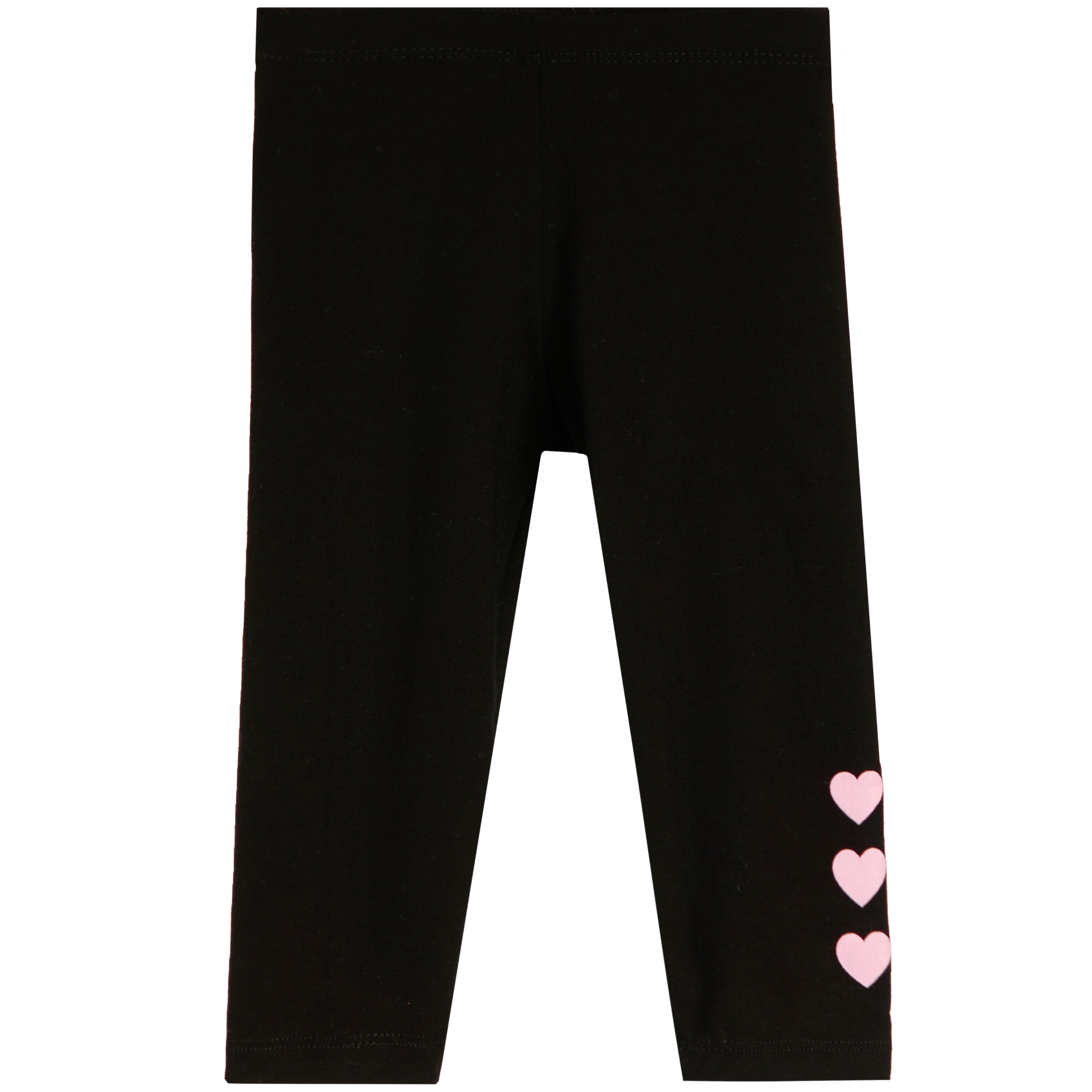 2pc Leopard & Hearts Legging Set - Denny's