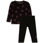 2pc Heart Legging Set - Denny's