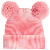 Double Pom Tie Dye Beanie