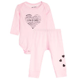 2pc Baby Girl Onesies Set - Denny's