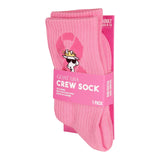 Breast Cancer Awareness Adult Crew Sock - Denny's