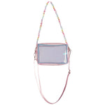 Multi Color Charm Clear Camera Bag - Denny's