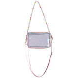 Multi Color Charm Clear Camera Bag - Denny's