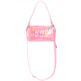 Quilted Charm Bag with Gummy Chain