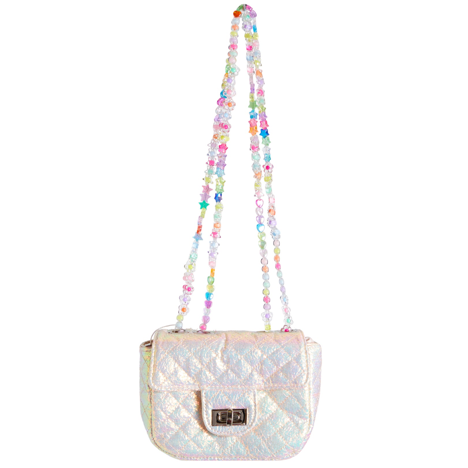 Iridescent Charm Strap Bag - Denny's