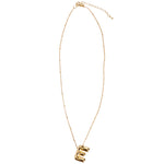 Balloon Initial Necklace - E - Denny's