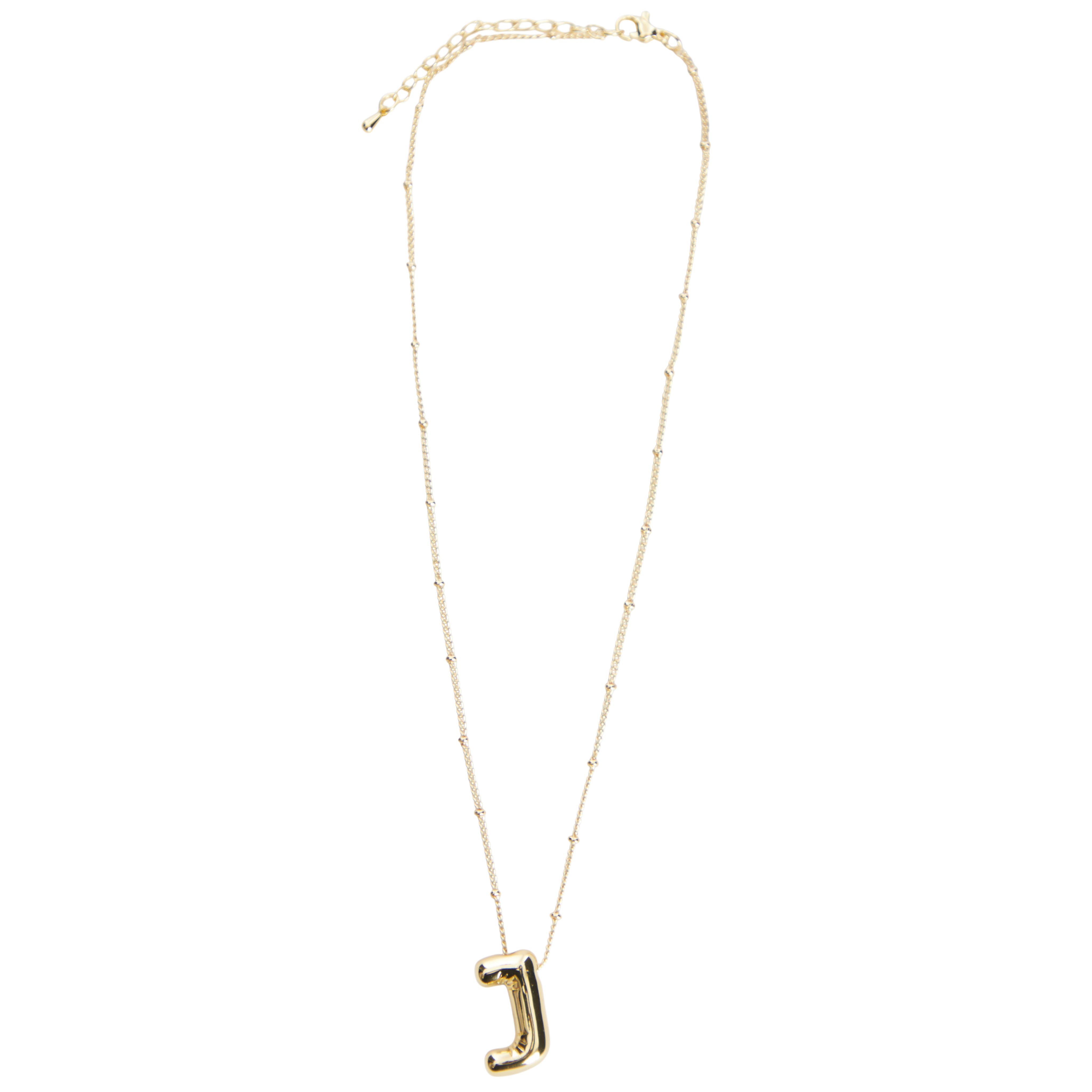 Balloon Initial Necklace - J - Denny's