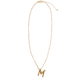 Balloon Initial Necklace - M - Denny's