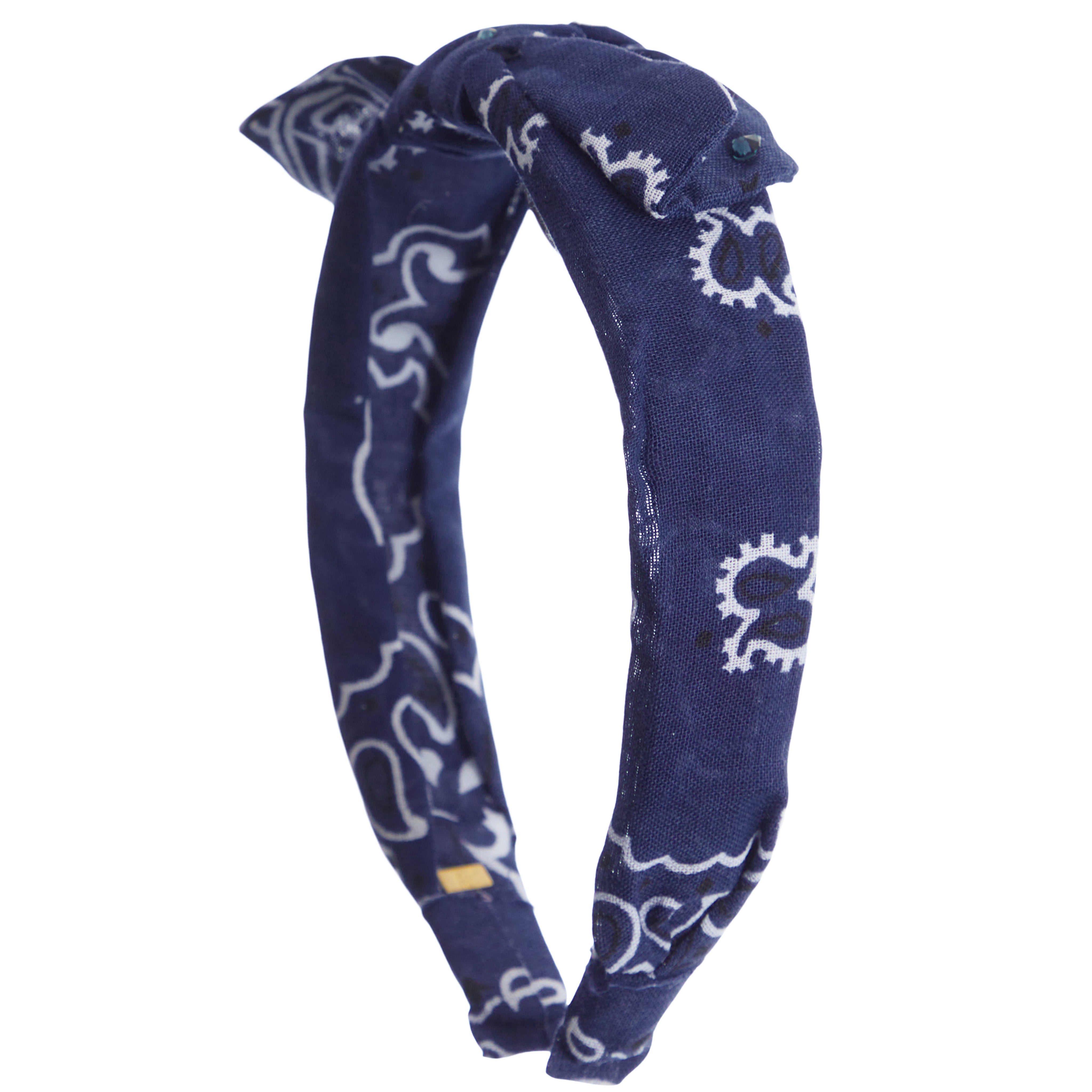 Bandana Bow Headband - Denny's