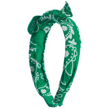 Bandana Bow Headband - Denny's