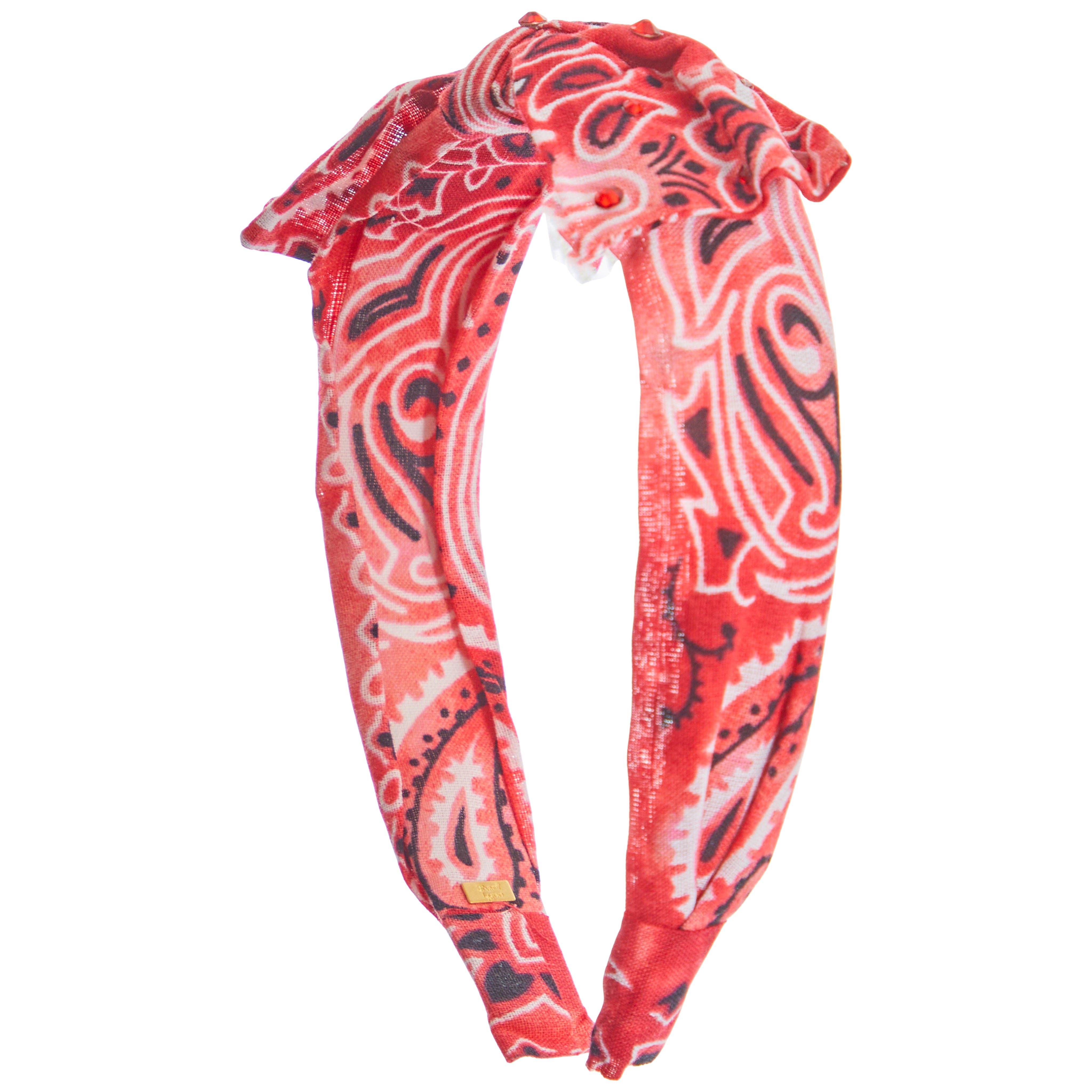 Bandana Bow Headband - Denny's