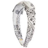 Bandana Bow Headband - Denny's