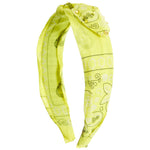 Bandana Bow Headband - Denny's
