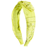 Bandana Bow Headband - Denny's